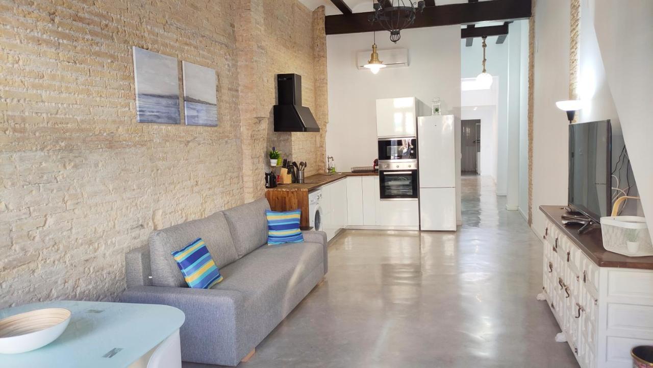 Florit Flats - Lovely Apartment With Private Terrace By El Cabanyal Valence Extérieur photo